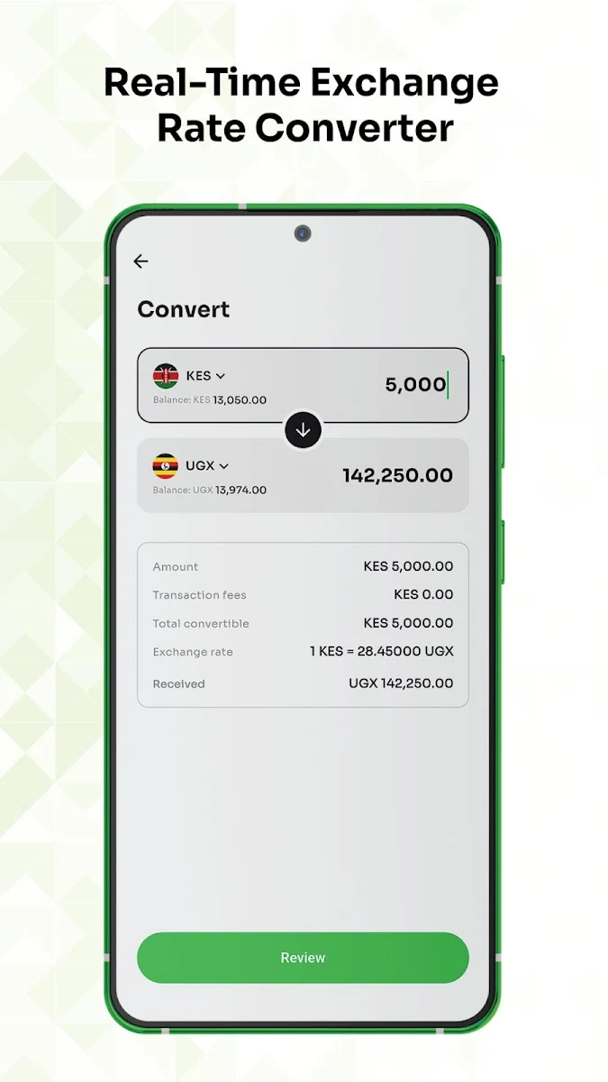 WapiPay Global real-time exchange-rate converter